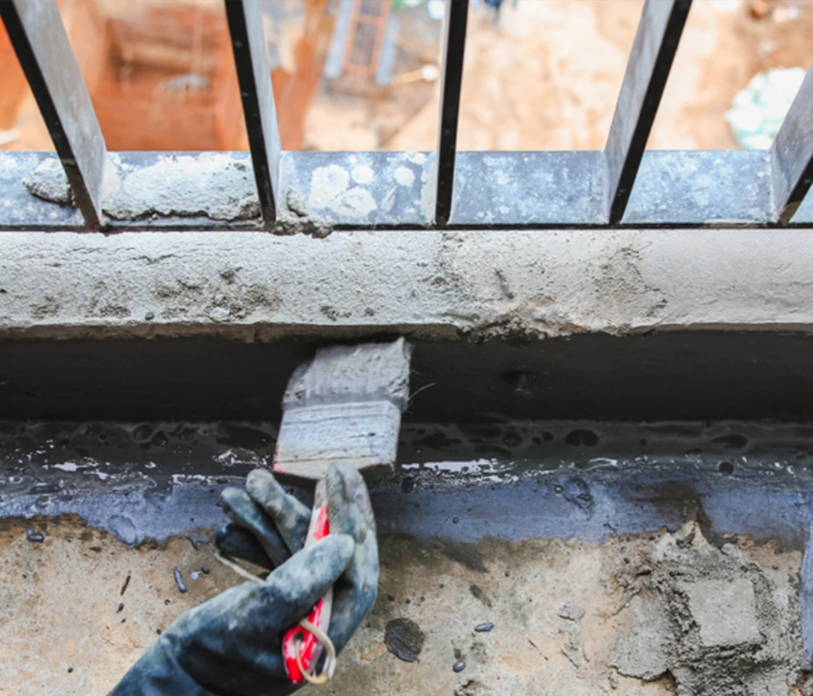 Balcony leakage repair